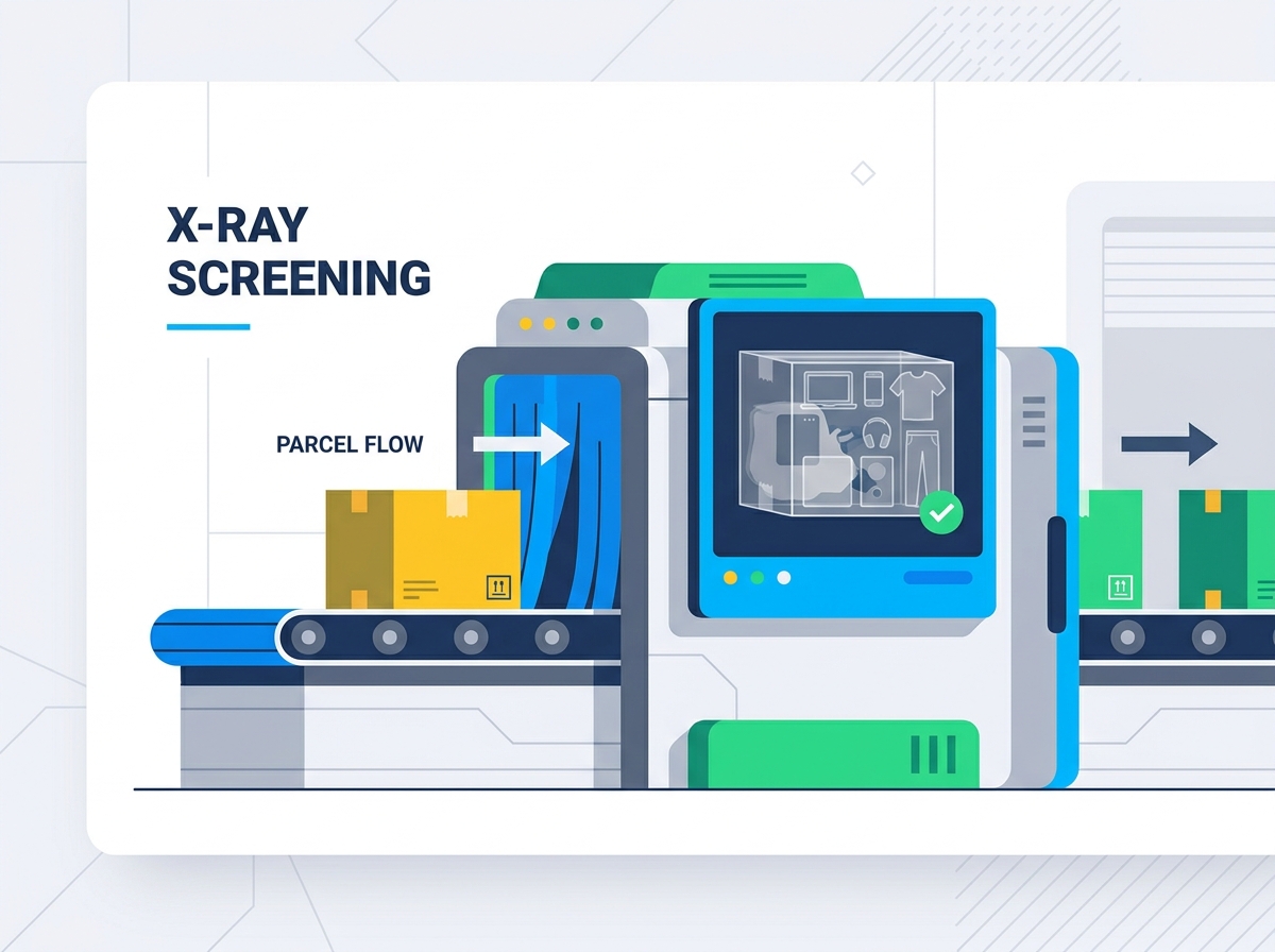Mesin Pemindai X-Ray di bidang Logistik