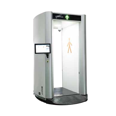 Pintu keamanan bodi gelombang milimeter 3D