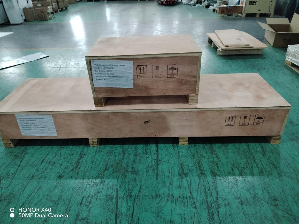 Gerbang keamanan pintar dikirim dari Nigeria
