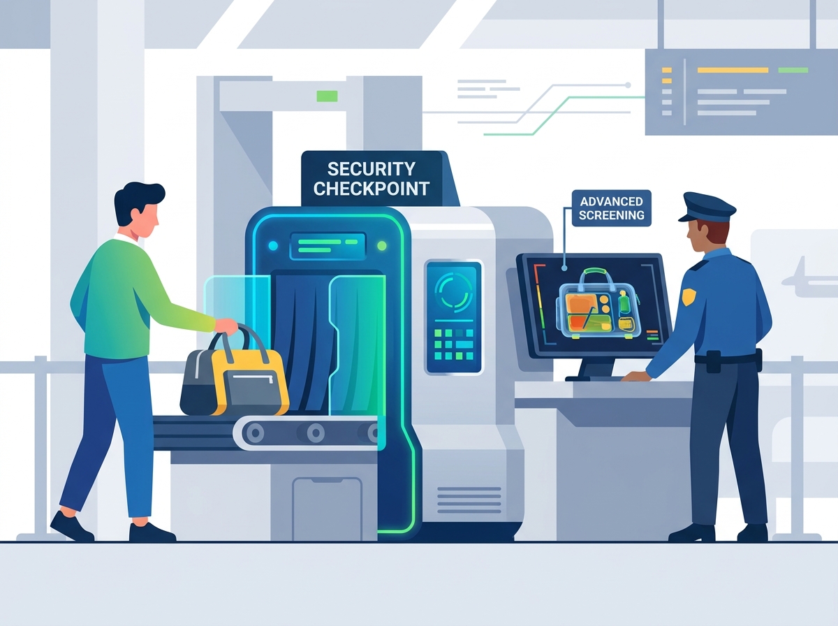 Mesin Pemindai X-Ray di Keamanan Bandara