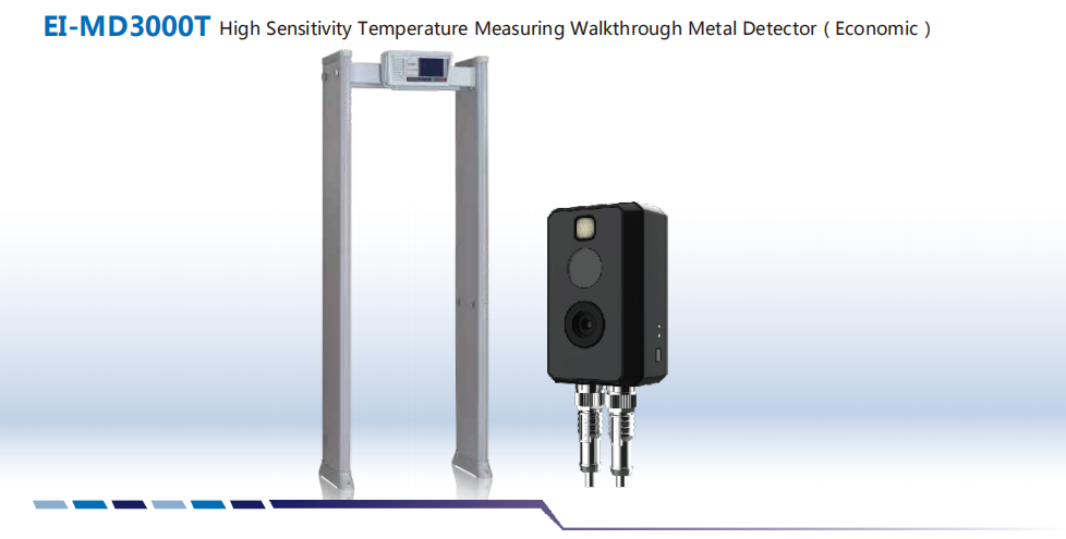 EI-MD3000T Detektor Logam Pengukuran Suhu Sensitivitas Tinggi （Ekonomis）